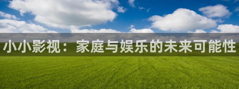 《四库影视》电视剧在线观看-好看影院：小小影视：家庭与娱乐的未来可能性